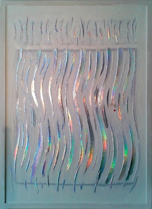 [ww4.jpg - Christiane Grasse: Painted Light, Series Silver - 80x110 cm, mixedmedia, acryl, holographic silver on carton]
